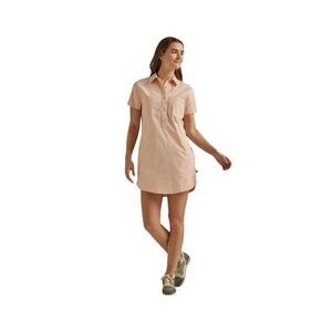 Wrangler Women Adventure Boxy Tunic All Terrain Gear Size M Western Pocket Dress